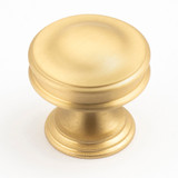 Castella Decade Cabinet Knob - 35mm - Satin Brass