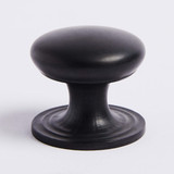 Hepburn Kew Cabinet Knob - Scorched Black