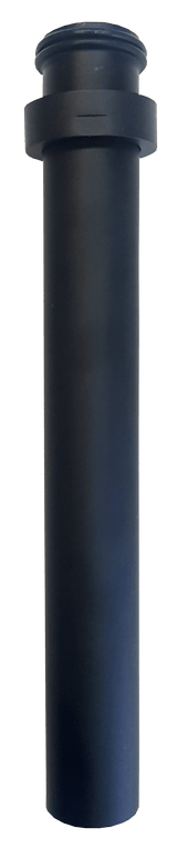 Turner Hastings Aurora Bottle P-Trap Vertical Extension Pipe - 300mm - Matte Black