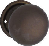 Tradco Mortice Door Knob - 54mm - Antique Brass