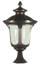 Lighting Inspirations Waterford Outdoor Pillar Light - 720 x 360mm - Antique Black