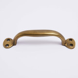 Hepburn Highland Cabinet Pull Handle - 140mm - Acid Washed Brass