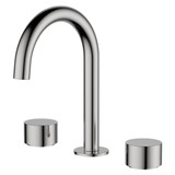 Fienza Kaya Circular Basin Tap - Fixed Spout - Brushed Nickel