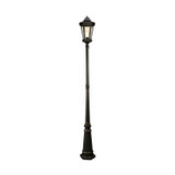 Lighting Inspirations Tilburn Outdoor Lamp Post Light - 2230 x 230mm - Antique Bronze