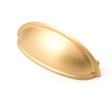 Castella Decade Drawer Pull Handle - Small - 76mm - Satin Brass