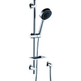 Fienza Stella Shower Rail Tap with Soap Dish - Chrome