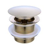 Turner Hastings Pull-Out Pop-Up Waste - 40mm - Brushed Brass