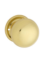 Tradco Mortice Door Knob - 54mm - Polished Brass