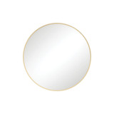 Fienza Reba Round Framed Mirror - Urban Brass
