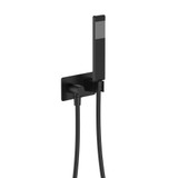 Fienza Lincoln Handheld Shower - Square Plate - Matte Black