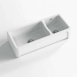 Chambord Henri 1.5 Bowl Sink - 996 x 220 x 470mm - Gloss White