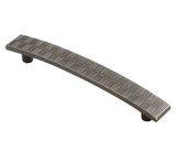 Castella Tessellate Cabinet Pull Handle - 128mm - Rustic Tin