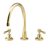 CB Ideal Roulette Gooseneck Kitchen Tap - Swivel Spout