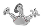 CB Ideal Heritage Twinner Bidet Mixer Tap - Swivel Spout