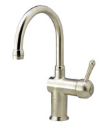 CB Ideal Gooseneck Basin Mixer Tap - Roulette Lever - 160mm - Swivel Spout