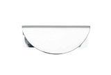 Iver Osaka Lip Half Moon Drawer Pull Handle - 80mm - Chrome