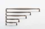 Iver Sarlat Cabinet Pull Handle - Distressed Nickel