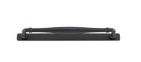 Iver Sarlat Cabinet Pull Handle with Backplate - Matte Black