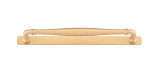 Iver Sarlat Cabinet Pull Handle with Backplate - Brushed Brass