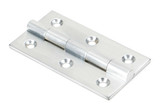 From The Anvil Fixed Pin Furniture Hinge - 64 x 35mm - Satin Chrome (Pair)