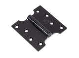 From The Anvil Parliament Hinge - 102 x 102mm - Black (Pair)