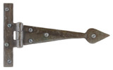 From The Anvil Arrow Head Decorative Tee Hinge - 161mm  - Beeswax (Pair)