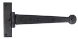 From The Anvil Penny End Decorative Tee Hinge - 226mm - Black (Pair)