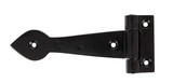 From The Anvil Arrow Head Decorative Tee Hinge - 152mm - Black (Pair)