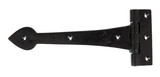 From The Anvil Arrow Head Decorative Tee Hinge - 269mm - Black (Pair)