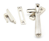From The Anvil Hinton Casement Fastener - 106 x 36mm - Polished Nickel