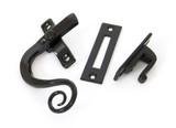 From The Anvil Monekytail Casement Fastener - 89 x 25mm - Black