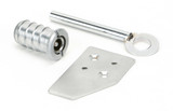 From The Anvil Flush Sash Window Stop - Satin Chrome (Single)