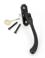 From The Anvil Peardrop Espagnolette Locking Window Handle - Small - Black