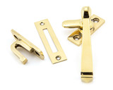 From The Anvil Avon Casement Fastener - 103 x 44mm - Aged Brass
