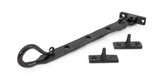 From The Anvil Shepherds Crook Sill Mounted Casement Stay - Black