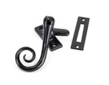 From The Anvil Monkey Tail Casement Fastener - 90 x 42mm - Black