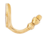 From The Anvil Coat Hook - 58 x 70mm - Unlacquered Polished Brass