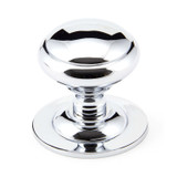 From The Anvil Round Centre Door Knob - 73mm - Chrome