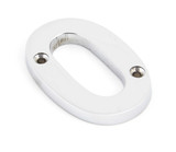 From The Anvil '0' House Number - 78mm - Chrome