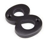 From The Anvil '8' House Number - 78mm - Aged Bronze