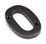 From The Anvil '0' House Number - 78mm - Aged Bronze