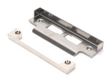 From The Anvil Rebate Kit to Suit Horizontal Mortice Lock/Latches - 130 x 28mm - Stainless Steel