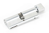 From The Anvil Euro Cylinder (1A) with Thumbturn - 5 Pin/90mm (45/45) - Chrome
