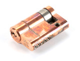 From The Anvil Half Single Cylinder - 5 Pin/45mm (35/10) - Polished Bronze