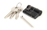 From The Anvil Half Single Cylinder - 6 Pin/45mm (35/10) - Black
