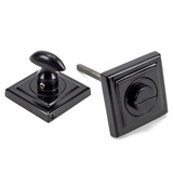 From The Anvil Round Square Privacy Turn - 53 x 53mm/5mm Spindle - Black