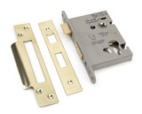 From The Anvil Euro Mortice Lock - 56mm Backset - Polished Brass