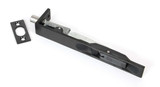 From The Anvil Flush Bolt - 154 x 19mm - Black