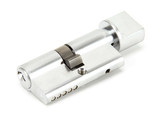 From The Anvil Euro Cylinder (1A) with Thumbturn - 5 Pin/60mm (30/30) - Satin Chrome