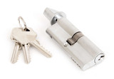 From The Anvil Euro Cylinder (1A) with Thumbturn - 5 Pin/80mm (40/40) - Satin Chrome